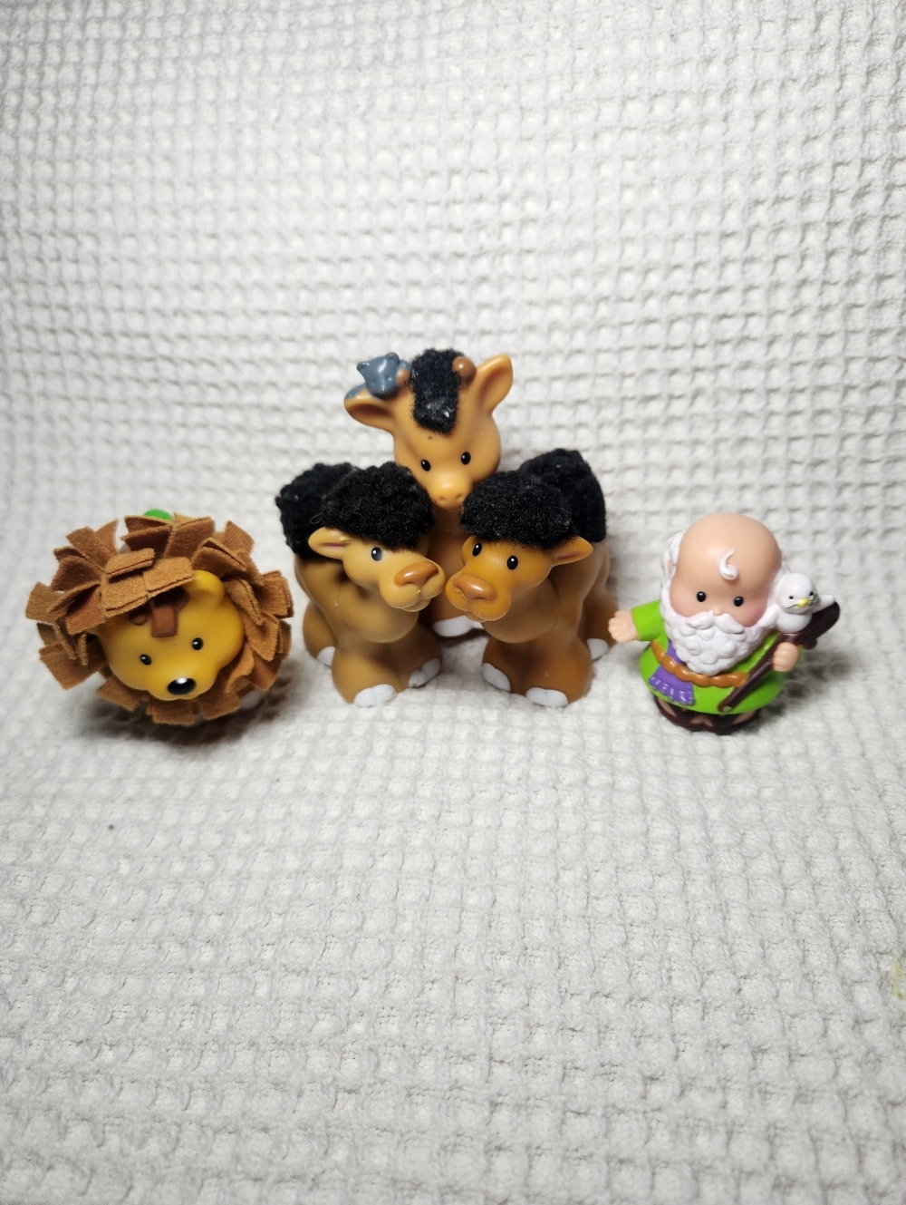 Touch And Feel Little People Vintage Set Of 5 Lot Updated